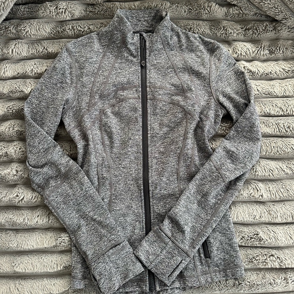 Lululemon Define Jacket gray marl